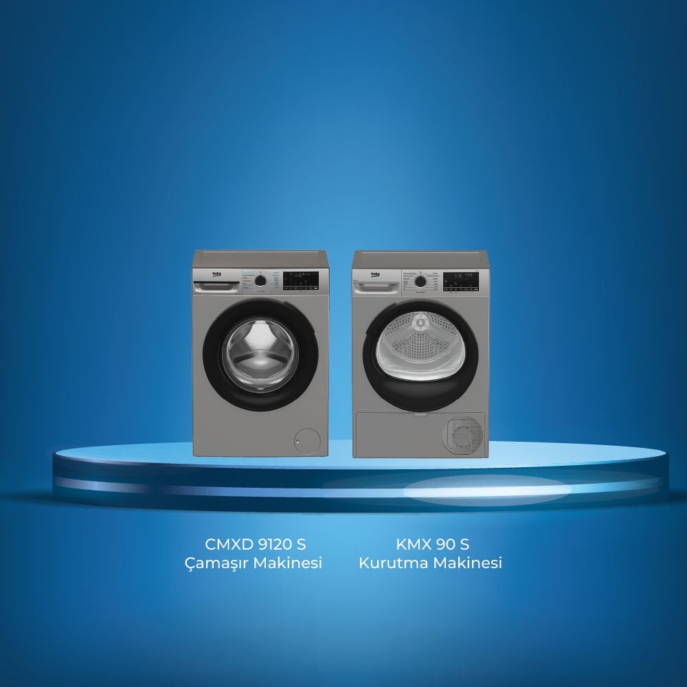 Beko İkili Set (CMXD 9120 S + KMX 90 S)