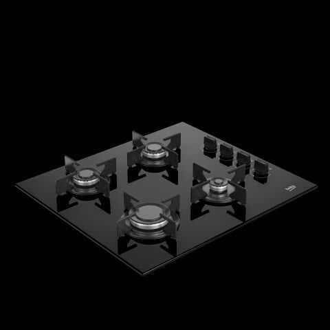 Beko BOCD T 6010 ESR Gazlı Cam Tablalı Ocak