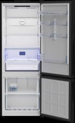 Beko 670475 IESC AI Siyah Cam Yapay Zeka Teknolojili No Frost Buzdolabı