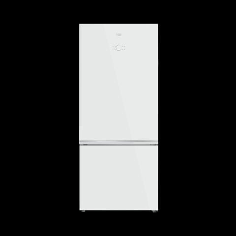 Beko 678551 EBC AI Fit Beyaz Cam Yapay Zeka Teknolojili No Frost Buzdolabı