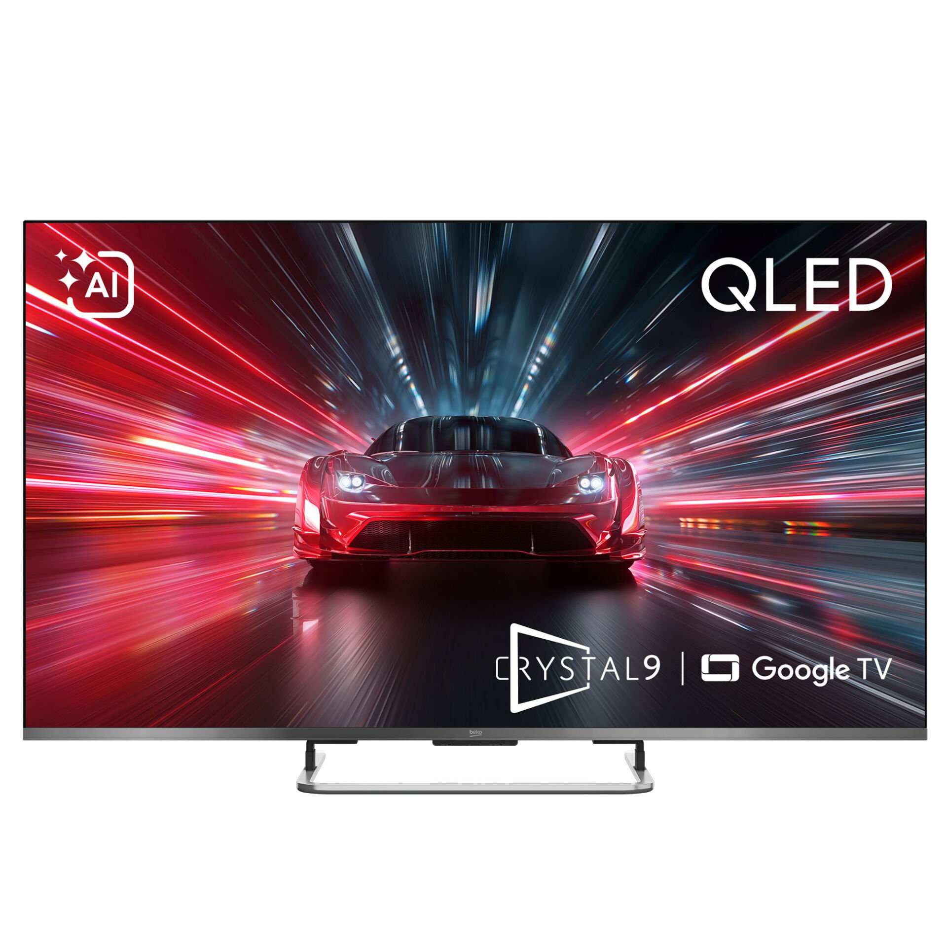 Beko Crystal 9 AI QLED 144Hz VRR 55'' 4K UHD Google TV - B 955 C AI Smart TV