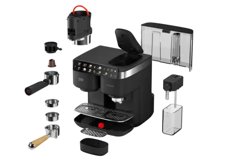 Beko TEM 8690 Caffe Experto Deluxe Türk Kahvesi ve Espresso Makinesi