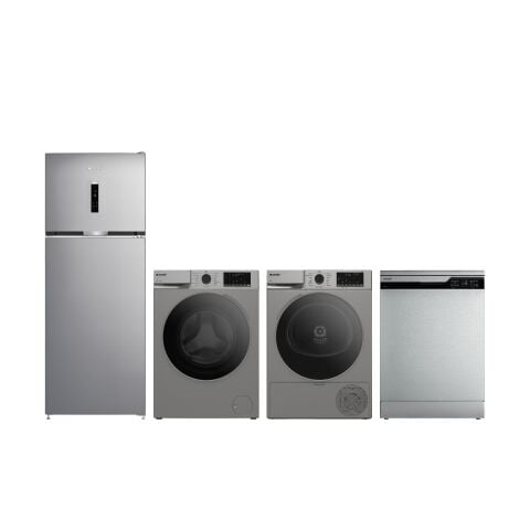 4'lü Beyaz Eşya Inox Çeyiz seti