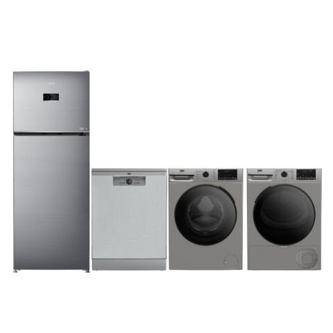 4'lü Beyaz Eşya Inox Çeyiz seti