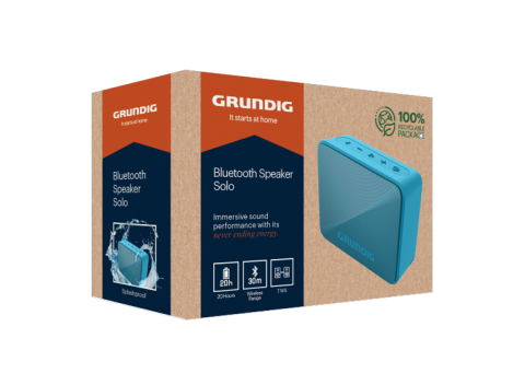 Grundig Solo BT Hoparlör Mavi